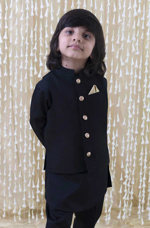 Inaayat Bundi for Boys - Black