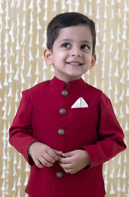 Inaayat Bundi for Boys - Maroon