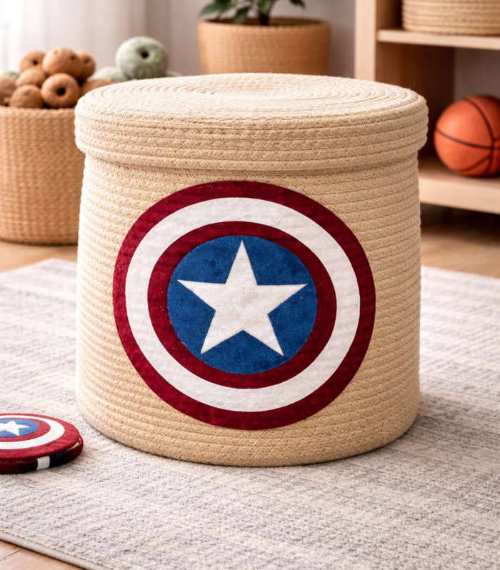 Handcrafted Rope Storage Basket