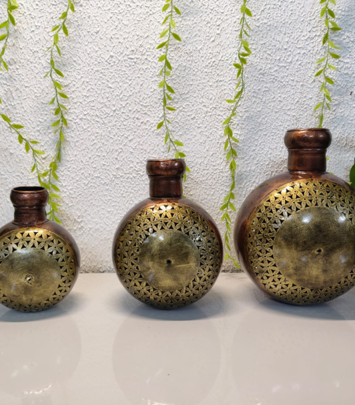 Jali Kudiya Tealight Holder Set